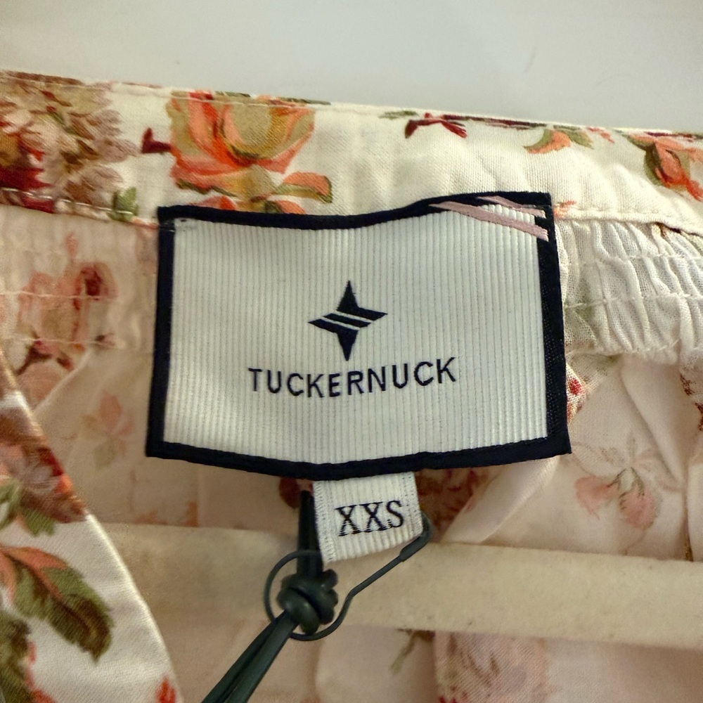 NWT Tuckernuck Romantic Floral Camden Blouse Long Sleeve Button ToP XXS - Picture 6 of 7